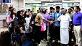 49 students of Tamil Nadu arrive in Chennai from violence-hit Bangladesh