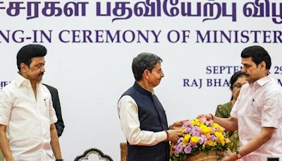 New Tamil Nadu ministers take oath of office