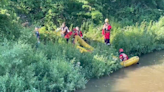 Woman rescued from the Thames River