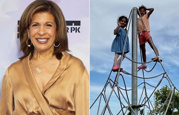 Hoda Kotb's Daughters Hope and Haley Enjoy Playground Fun in Adorable New Photo: 'Summer Sisters'