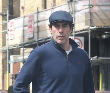 Sacha Baron Cohen spotted with wedding ring back on after split from Isla