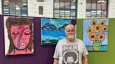 Artist who uses creativity to cope with mental illness displays work in Warrington