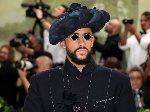 Met Gala 2024 co-chair Bad Bunny channels ‘The Garden of Time’ in Maison Margiela