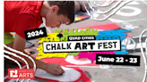 Chalk art to cover Schwiebert Park this weekend