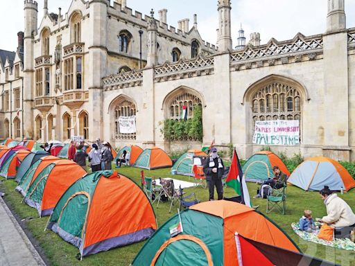 牛津劍橋學生加入反戰示威 料歐洲更多大學參與