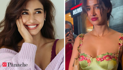 Disha Patani’s Rs 6,280 green maxi dress is the ultimate fashion find for dinner dates - The Economic Times