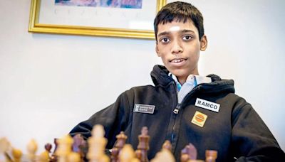 Praggnanandhaa holds Caruana