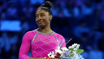 Simone Biles returns to gymnastics ahead of the Olympics with victory