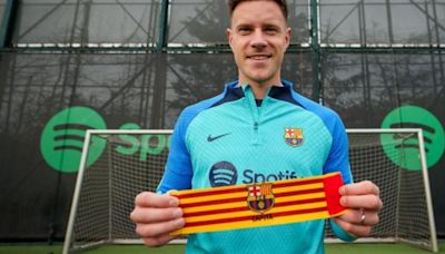 Ter Stegen tomará la palabra antes del Gamper como primer capitán del Barça