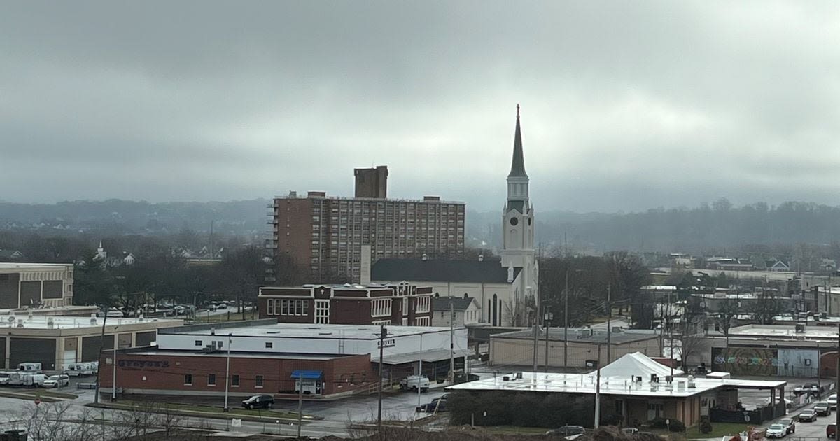 Scattered rain showers and thunderstorms possible today, mostly overcast tonight