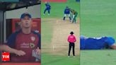 Faking injury? Aghanistan's 'slow it down' tactics against Bangladesh, involving Jonathan Trott and Gulbadin Naib, ignite spirt-of-the-game debate | Cricket News - Times of India