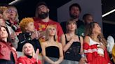 Taylor Swift Cheers on Travis Kelce at Super Bowl With Blake Lively and Ice Spice