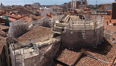 Se desploma la cúpula de la iglesia de la Santa Vera Cruz, Valladolid