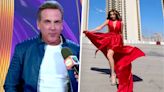 A Carlos Ponce le salió competencia luciendo el vestido rojo de Thalía