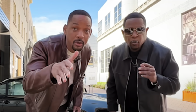 Will Smith, Reba McEntire And Martin Lawrence Had A Fun Exchange Thanks To The Appearance Of A Certain Tee At A...