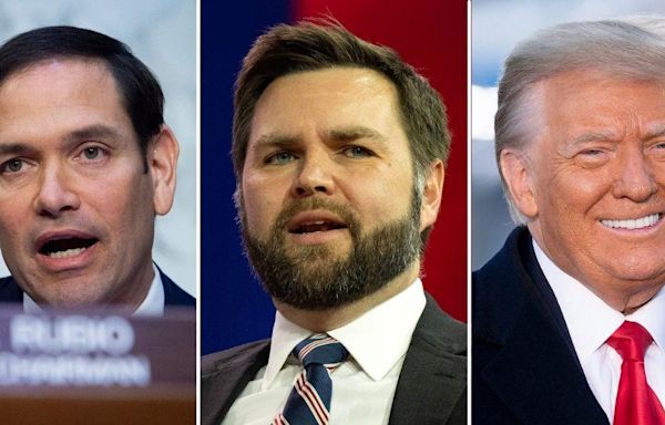 GOP Senators Marco Rubio and J.D. Vance Considered 'Top VP Contenders' to Run Alongside Donald Trump in November: Report