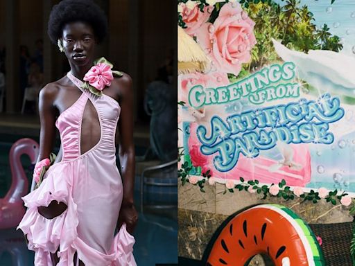 Inside Kitschy Couture's Paradoxical Dream World, "Artificial Paradise"