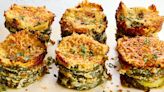 These Crispy, Cheesy Zucchini Stacks Are The New Potato Gratin Stack