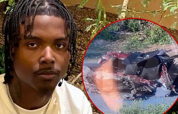 First Photos of Khyree Jackson Crash Scene, Dodge Charger Wrecked