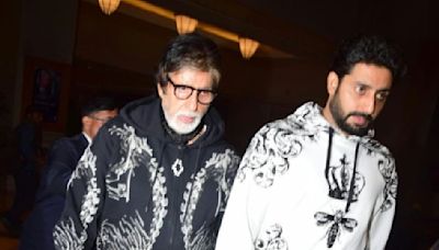 Amitabh Bachchan reveals watching Kalki 2898AD for the 1st time on movie night with son Abhishek; do not miss Jr Bachchan’s epic reaction