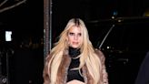 Jessica Simpson Dares to Wear a Fur Coat With a Crop Top and Cowboy Boots