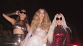 Khloé and Kim Kardashian Join LaLa Anthony in Head-Turning Looks for Beyoncé's Birthday: 'Single Ladies'