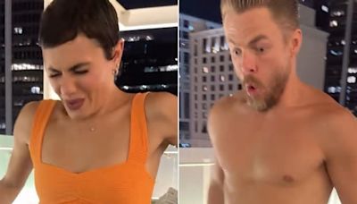 Derek Hough and Wife Hayley Erbert Reveal They Do an Ice Bath After Every Dance Show: ‘A Non-Negotiable for Us’