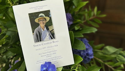 Funeral for 'inspirational' aid worker Simon Boas
