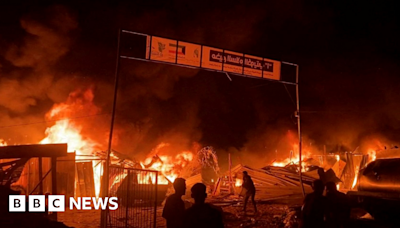 Israel Gaza: Deadly explosion reported in refugee camp near Rafah