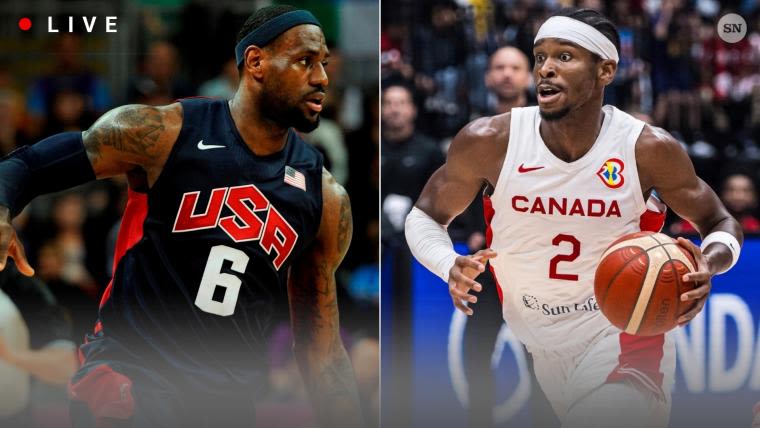 USA vs. Canada final score, highlights: Anthony Davis, second unit powers United States to Olympic exhibition victory | Sporting News