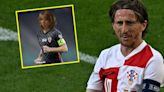 Modric desapareció en derrota de Croacia ante España y en redes lo fulminaron con memes