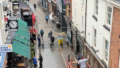 Greater Manchester street transformed for new Netflix drama House of Guinness