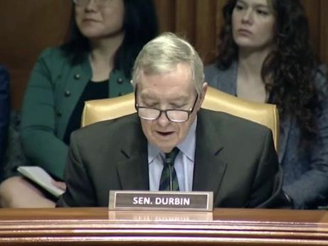 Sen. Dick Durbin complains to Pete Buttigieg about airlines “force-feeding” credit cards and other branded products.