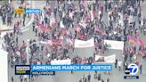 Hundreds march through Hollywood to commemorate Armenian Genocide Remembrance Day