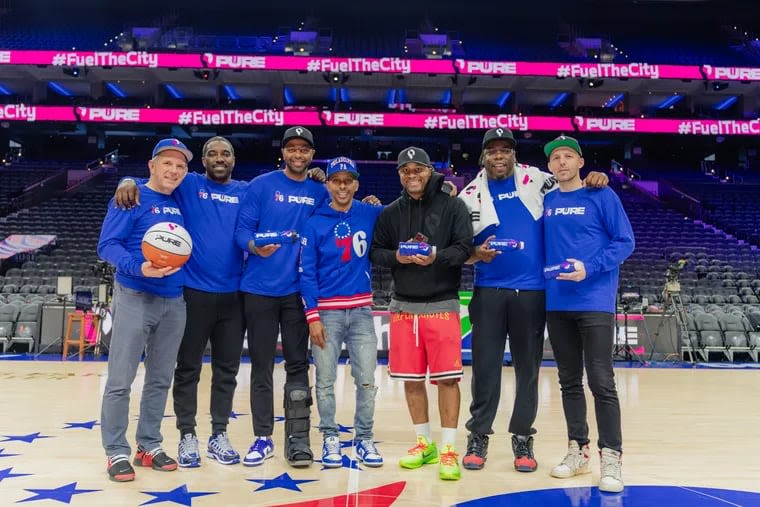 ‘Dream big’: Meet the Philly natives who scored a deal to provide the Sixers’ new official sports drink