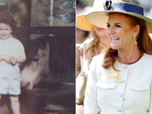 Sarah Ferguson reveals incredible skill in sweet childhood snaps