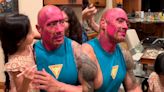 ‘Make me look handsome’: Dwayne Johnson gets hilarious lipstick-heavy makeover from his daughters