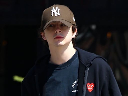 Timothée Chalamet Steps Out for Coffee Amid Kylie Jenner Pregnancy Rumors