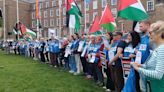 Hundreds marching through Bristol protesting 'media bias' against Palestine