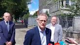 Dónal Moriarty of Aer Lingus speaking on the way into a Labour Court hearing - Wednesday 7th July