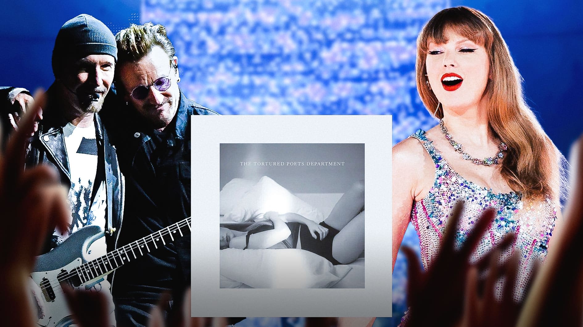 Taylor Swift's Tortured Poets Department breaks huge U2 record