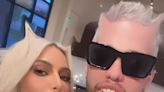 Pete Davidson sports platinum blonde hair to match with Kim Kardashian