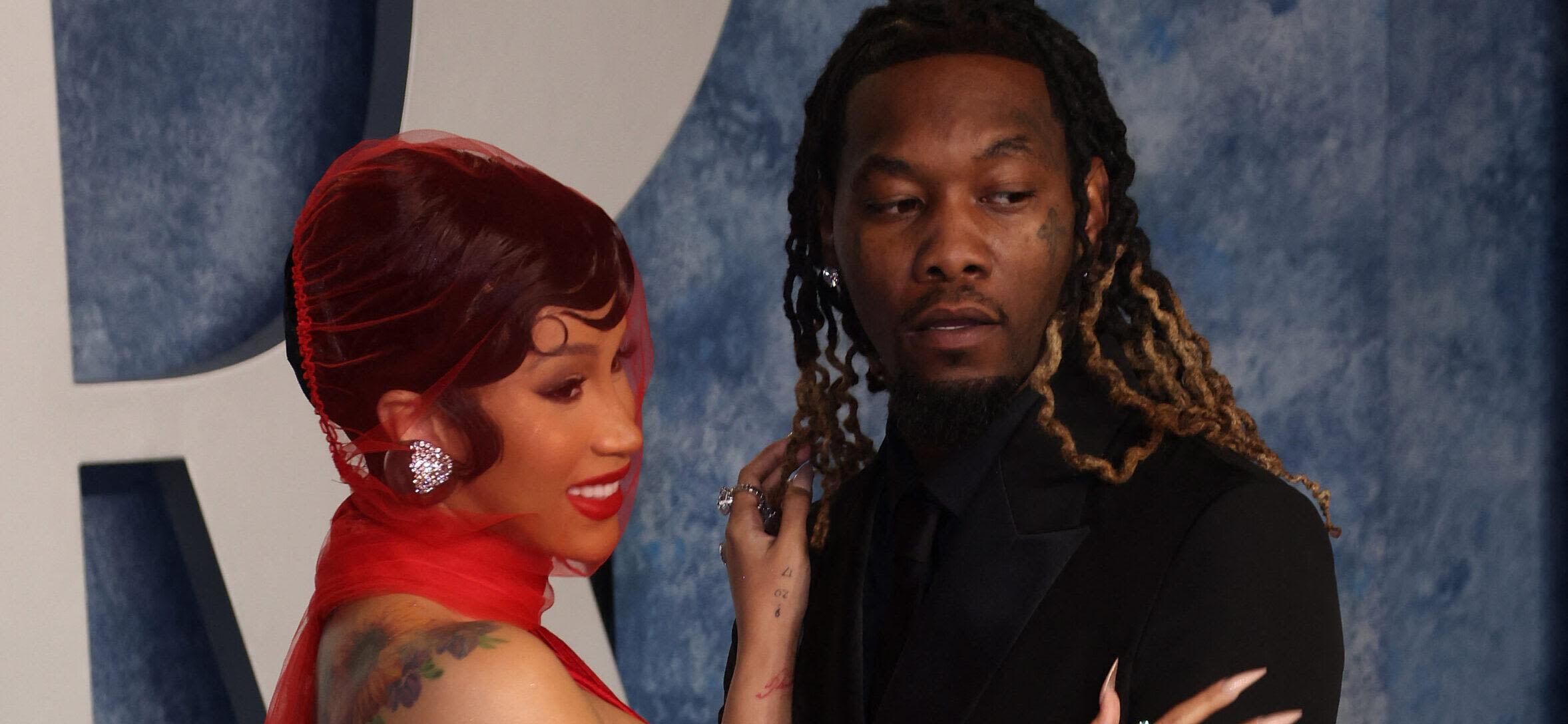 Cardi B And Offset Put Divorce Drama Aside For Son Wave's Birthday Party