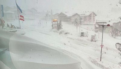 Nieva hasta 2 metros en algunos lugares de los Alpes: Austria lidera las nevadas otoñales