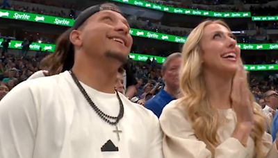 Mahomes appears at NBA playoff game and revealed stunning take to TV broadcaster