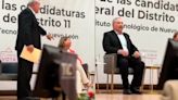 Candidata de MC en Nuevo León es amedrentada en pleno debate por contrincante del PRIAN
