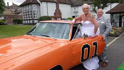 Dukes of Hazzard fan recreates car for £82k - and takes it to his wedding