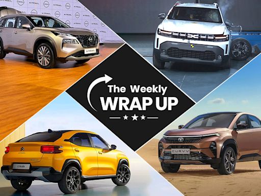 ...Week: 2024 Tata Curvv And Curvv EV Revealed, Nissan X-Trail Unveiled, Hyundai Exter CNG Updated, Audi A5 Breaks Cover...