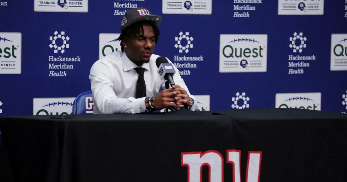 WATCH: 'Janiel Dones'? Giants' Rookie Hilariously Botches QB Name