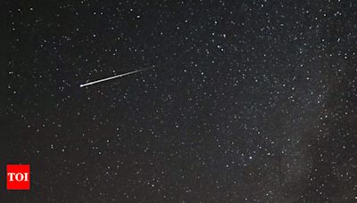 Twin meteor showers to peak within 24 hours; here's when & where to watch - Times of India